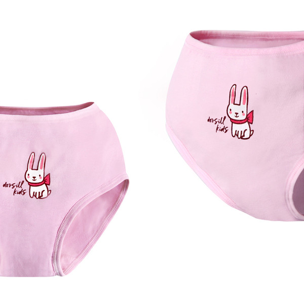 Set trei lenjerie intimă pentru copii cu aplicație pentru fete