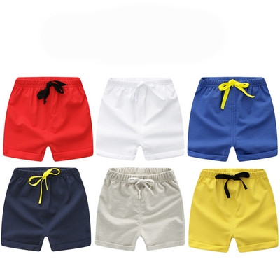 Short children`s shorts for boys in several colors