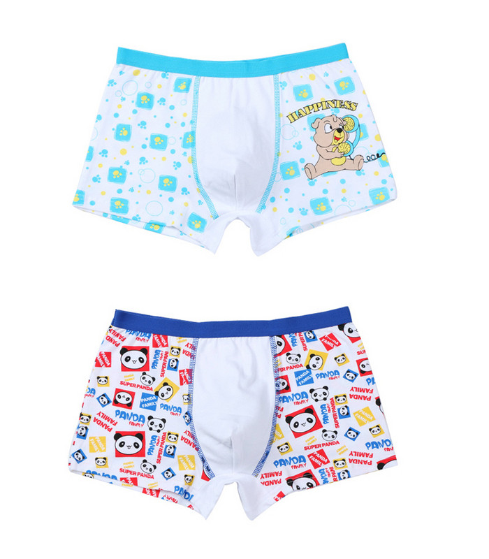 Gyermek színes boxerek - négy darabból álló készlet