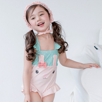 ΝΕΟ μοντέλο παιδικό μαγιό με διακόσμηση με κορδέλα