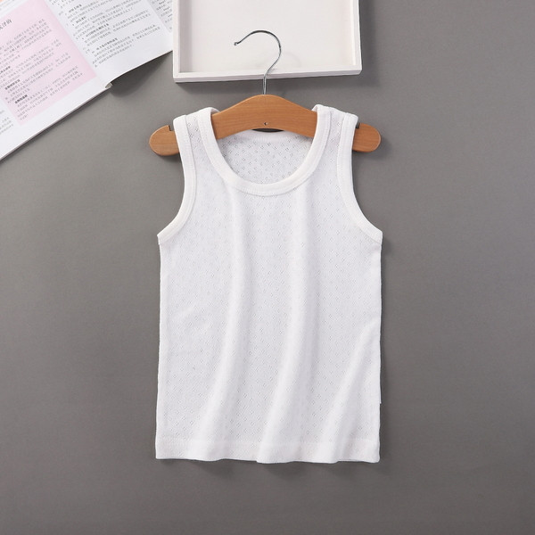 Gyermek alsónadrág fiúknak és lányoknak fehér színben - két modell