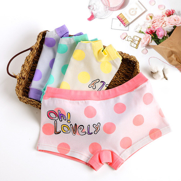 Boxeri copii pentru fete la set de patru piese