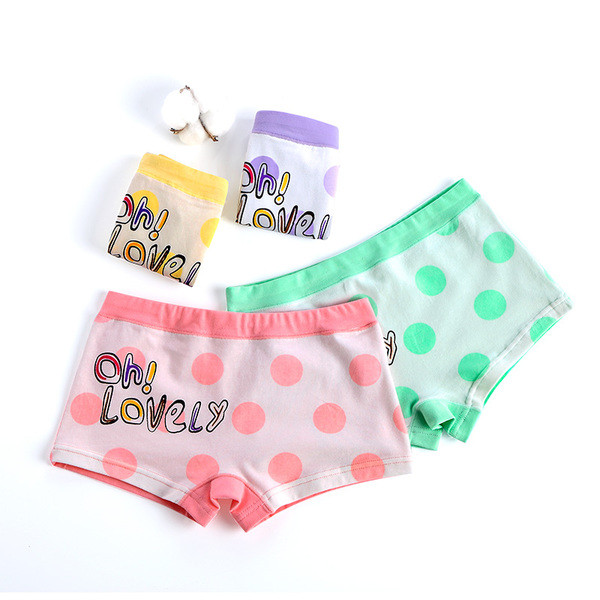 Boxeri copii pentru fete la set de patru piese