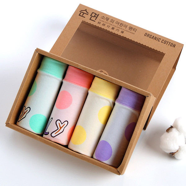 Boxeri copii pentru fete la set de patru piese