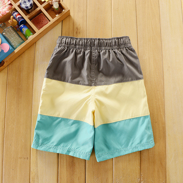 Modern gyerek fürdőruha fiúknak rugalmas övvel