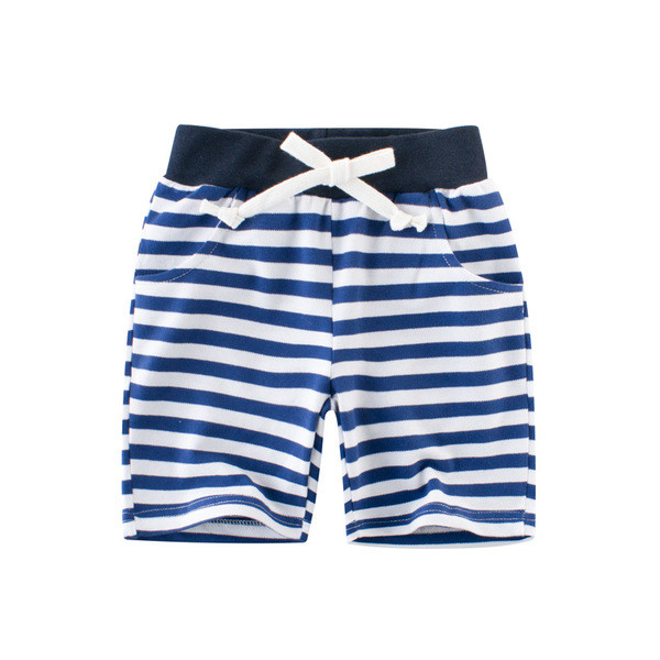 Παιδικά παντελόνια μικρού μήκους για αγόρια σε δύο χρώματα με τσέπη