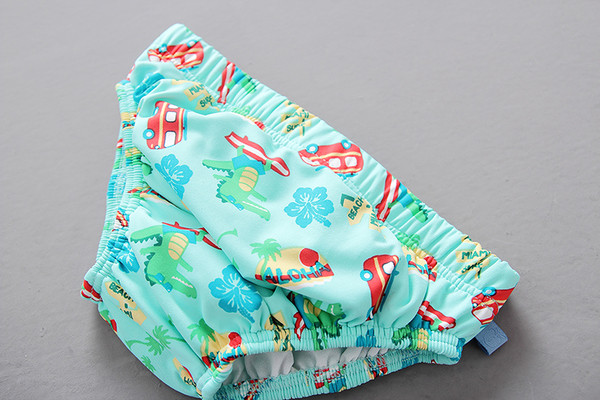 Costum de baie colorat pentru copii modern pentru baieti