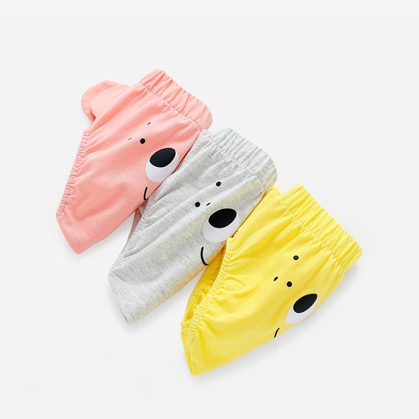 Καθημερινά παιδικά εσώρουχα για κορίτσια με τριών χρωμάτων