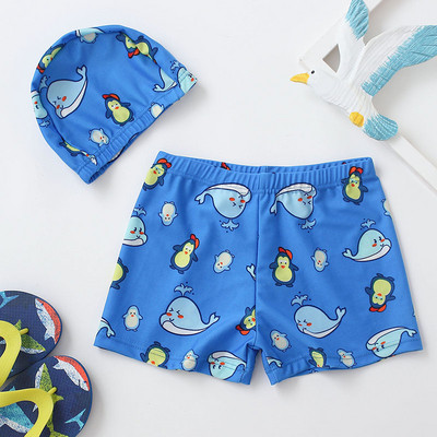 Модерен детски бански за момчета с връзки-няколко модела