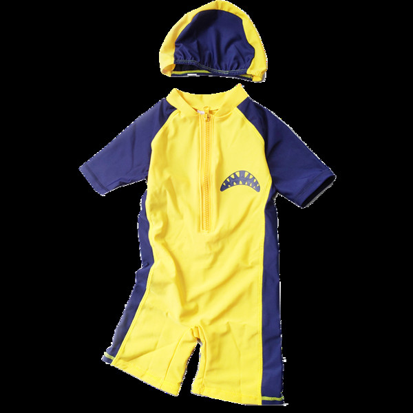 Πλήρης μπουρνούζια παιδιών με κίτρινο χρώμα για αγόρια