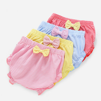 Модерно детско бельо за момичета с панделка в четири цвята