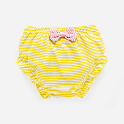 Μοντέρνα παιδικά εσώρουχα για κορίτσια με κορδέλα σε τέσσερα χρώματα