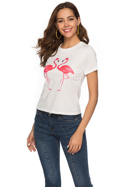 Tricou casual dama alb cu aplicatie