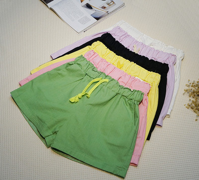 Дамски ежедневни панталони с връзки в няколко цвята