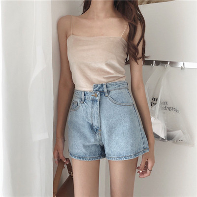 Pantaloni scurti casual dama in doua culori