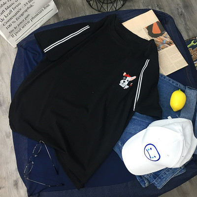 Stílusos női póló rövid ujjal több színben