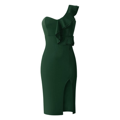 Elegáns női ruha egy pánttal több színben