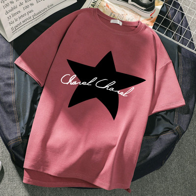 Tricou elegant de damă cu decolteu O în mai multe culori
