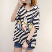 Lezser póló rövid ujjal több színben