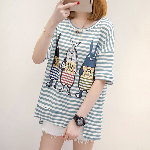 Lezser póló rövid ujjal több színben