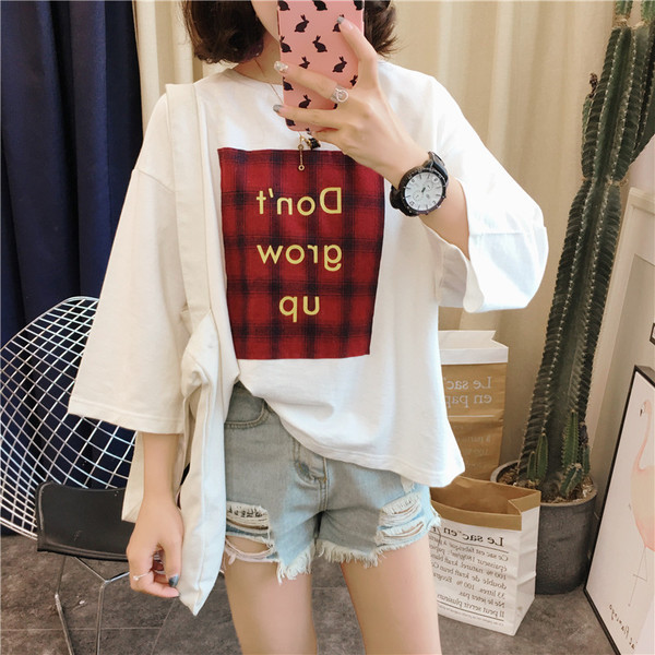 Bluză casual de damă cu mâneci lungi și decolteu O