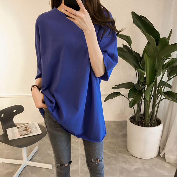 Tricou elegant de damă cu mâneci largi în mai multe culori