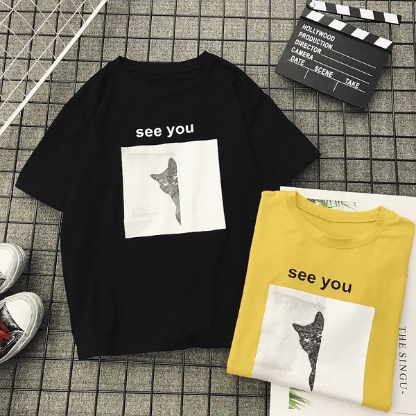 Stílusos női póló rövid ujjal több színben