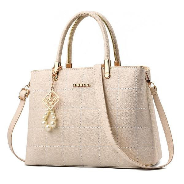 Geanta casual dama din piele ecologica cu decor in mai multe culori