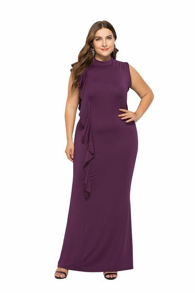 Alkalmi női hosszú ruha négy színben