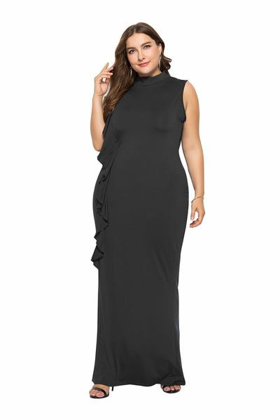 Alkalmi női hosszú ruha négy színben