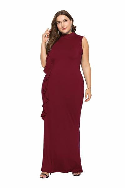 Alkalmi női hosszú ruha négy színben