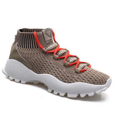 Ανδρικά πάνινα παπούτσια σε τρία χρώματα με ανάγλυφη σόλα