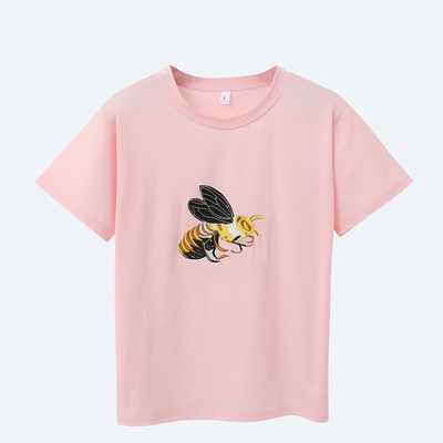 Hímzéssel, O-nyakú női blúz több színben