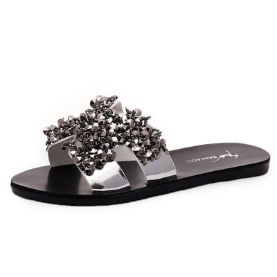 Modern női fűzős papucs két színben