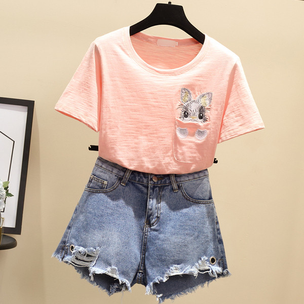 Alkalmi női póló több színben hímzéssel