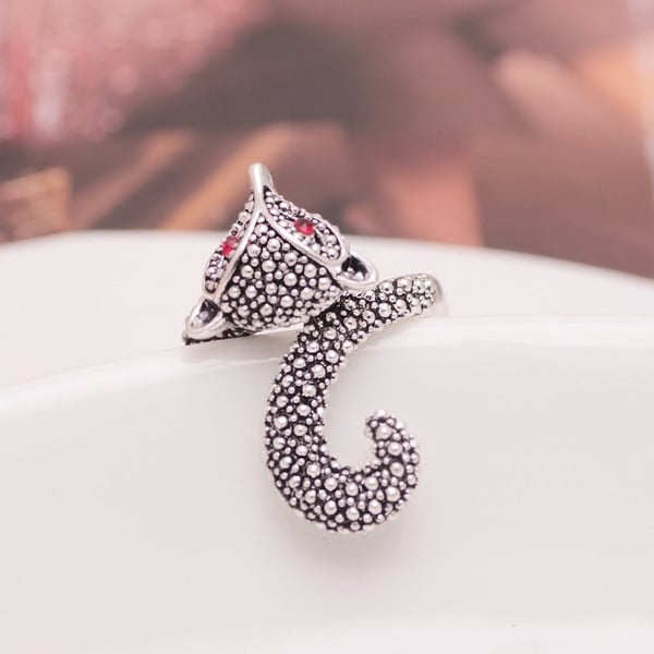 Modern női gyűrű gyöngy díszítéssel