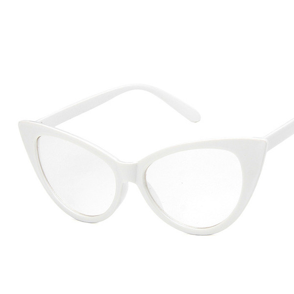 Modern női szemüveg fekete-fehér színben - két modell