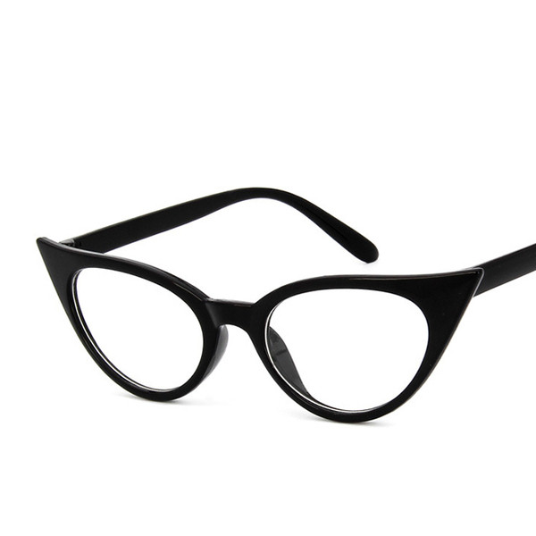 Modern női szemüveg fekete-fehér színben - két modell