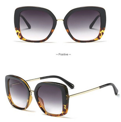 Κομψά γυναικεία γυαλιά ηλίου με τετράγωνη μορφή σε διάφορα χρώματα