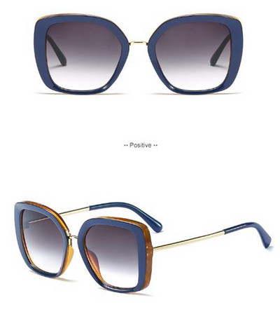 Κομψά γυναικεία γυαλιά ηλίου με τετράγωνη μορφή σε διάφορα χρώματα