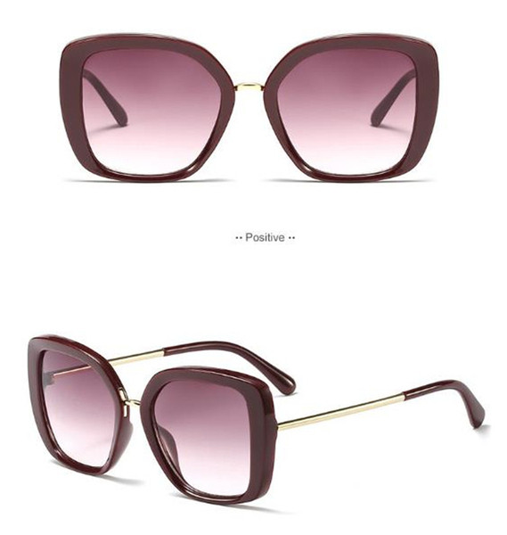 Κομψά γυναικεία γυαλιά ηλίου με τετράγωνη μορφή σε διάφορα χρώματα
