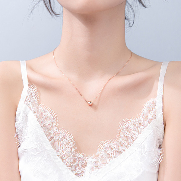 Lezser női nyaklánc két színben