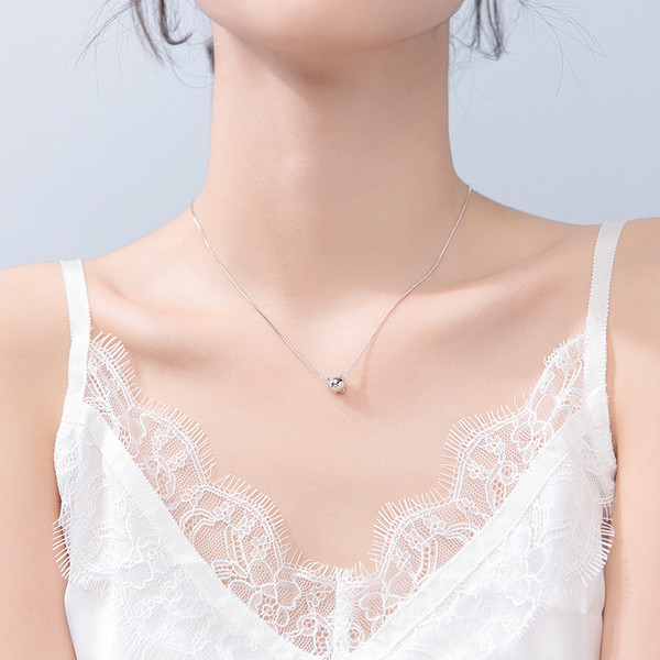 Lezser női nyaklánc két színben