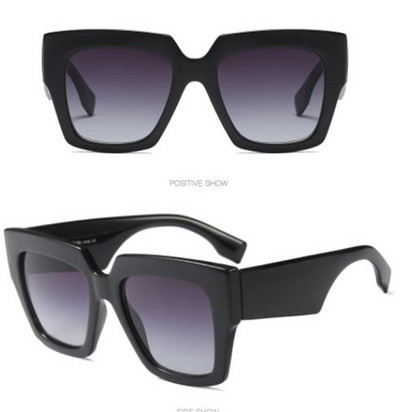 Ochelari de soare de dama cu rama lata in mai multe culori