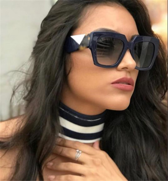 Ochelari de soare de dama cu rama lata in mai multe culori