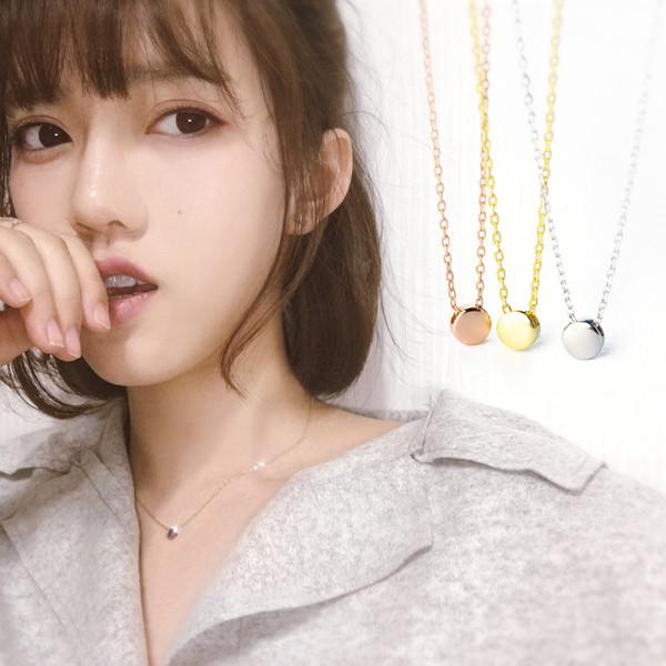 Napi női nyaklánc három színben