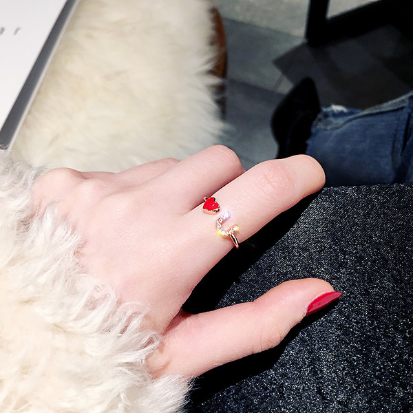 Inel de dama de zi cu zi cu decor