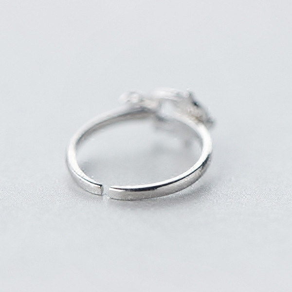 Κυρίες μόδα δαχτυλίδι με τρισδιάστατο αντικείμενο χοίρου