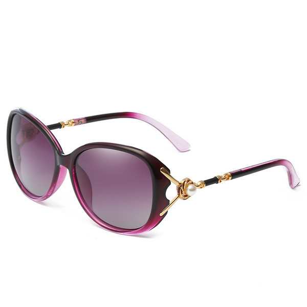 Fém díszítésű női napszemüveg öt színben