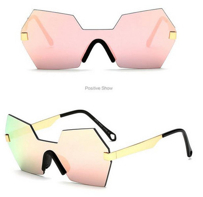 Nem szabványos formájú női szemüveg több színben